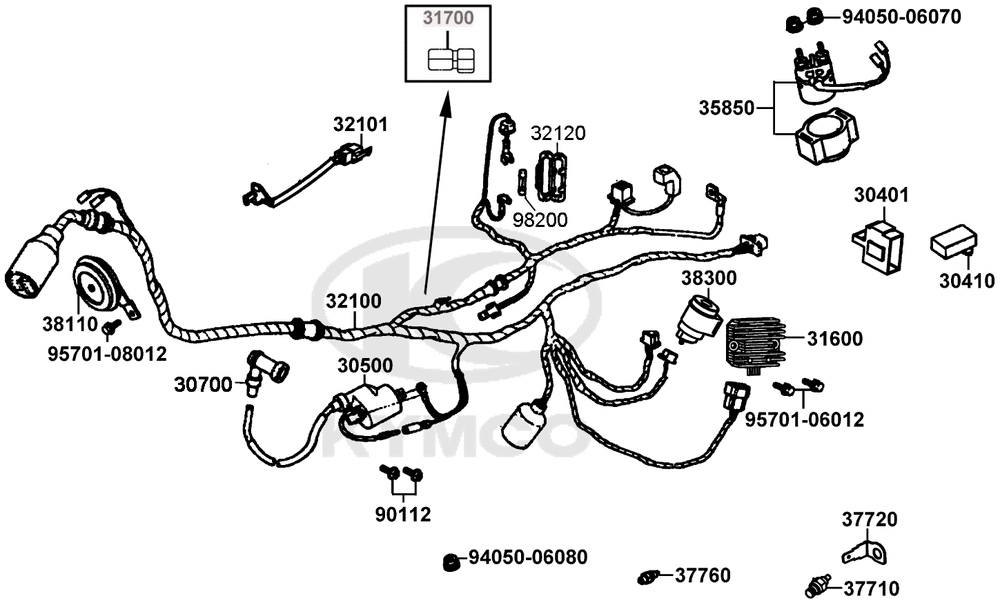 Schaltplan China Quad 50ccm - Wiring Diagram