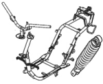 Fahrwerk Rahmen Lenkung