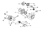 Anlasser Freilauf Kickstarterwelle