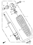 Federbein hinten