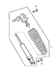 Federbein hinten