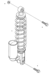 Federbein hinten