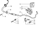 Bremssattel hinten, Bremsleitung hinten