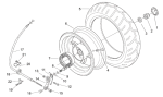 Hinterrad Trommelbremse