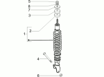 Federbein hinten