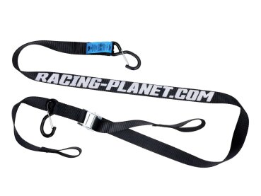 Spanngurte Set Racing Planet 35mm mit Haken - 2 Stück