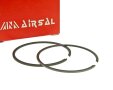 Kolbenring Satz Airsal Racing 76,6ccm 50mm für Derbi Senda GPR, Gilera GSM SMT RCR Zulu EBE/EBS