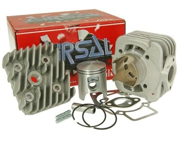 Zylinderkit Airsal T6 Tech-Piston 69,7ccm 47,6mm für Piaggio AC = AS14262