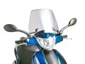 Windschild Puig Trafic smoke für Piaggio Fly 50 (05-14)