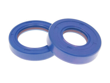 Wellendichtringsatz Kurbelwelle Polini FKM/PTFE für Minarelli AM6, Generic, KSR-Moto, Keeway, Motobi, Ride, CPI, 1E40MA, 1E40MB