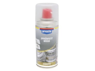 Sprühfett Presto weiß 150ml