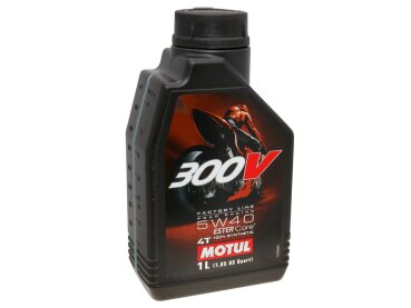 4-Takt Motorenöl Motul 300V Factory Line Road Racing 4T 5W40 1 Liter