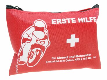 Erste-Hilfe-Set / Verbandskissen für Roller, Moped, Motorrad