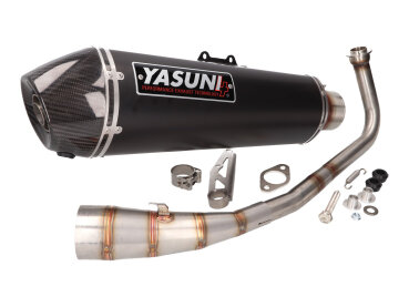 Auspuff Yasuni Scooter 4 Black Edition für Honda Forza, SH 125 -2020 -Euro4