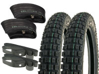 Reifen Set Heidenau Enduro K46 2.75-16 M/C 36B TT mit...