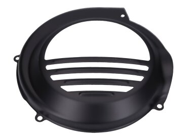 Lüfterabdeckung schwarz für Vespa PX 125, PX 150, PX 200 78-89