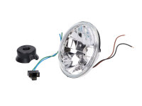 Scheinwerfereinsatz rund Klarglas 12V H4 / HS1 Halogen...