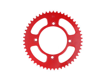 Kettenrad 51 Zähne 420 rot für Beta RR 50 Enduro 05-17