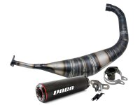 Auspuff VOCA Carbon 80ccm für Derbi EBE, EBS, D50B...