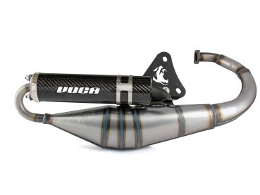 Auspuff VOCA Sabotage V2 50/70ccm Dämpfer Carbon für Minarelli stehend