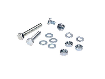 Normteile Set Auspuff / Abgasanlage 13-teilig für Simson S50, S51, S51E, S70, S70E Enduro