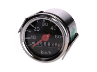 Tachometer universal 60km/h 48mm schwarz für...