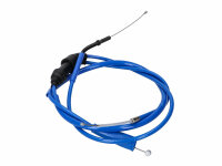 Gaszug komplett Doppler PTFE blau für Derbi Senda...