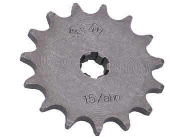 Ritzel / Kettenritzel alte Ausführung 15 Zähne für Simson S50, SR4-1, SR4-2, SR4-3, SR4-4, KR51/1 Schwalbe, Star, Sperber, Spatz, Habicht