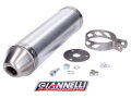 Endschalldämpfer Giannelli Aluminium für Aprilia RS4 50 11-15, GPR 50 10-15