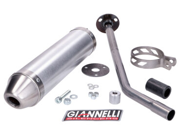 Endschalldämpfer Giannelli Aluminium für Aprilia RX-SX 50 2006 (D50B, EBE)