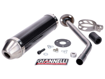 Endschalldämpfer Giannelli Carbon für Beta RR Enduro Motard 50 18-20