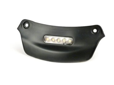 Kennzeichenbeleuchtung Moto Nostra LED Vespa Primavera, Sprint schwarz matt