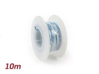 Elektrokabel Universal 0,85mm² 10m Weiss/Blau