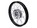 Speichenrad 1,60 x 16 Aluminium schwarz für Simson S50, S51, S53, S70, S83, KR51/1, KR51/2 Schwalbe, SR4-1 Spatz, SR4-2 Star, SR4-3 Sperber, SR4-4 Habicht