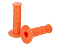 Griffe Satz Off-Road Waffle orange 22mm universal