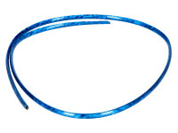 Kantenband 100cm Scheinwerfer Beinschild Blau Chrom...