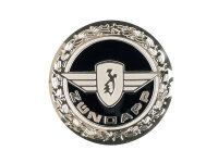 Aufkleber Emblem D=64mm rund silber glänzend aus...