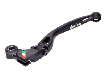 Klapphebel Domino Racing links schwarz 30mm für Kupplungszug